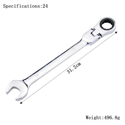 Ratchet Wrench of Keys Spanner Set Hand Tool 72-Tooth Ratcheting Flexible Head Mirror Finish 6mm-27mm Auto and Home Repair 1 pcs    Home Decor Supply | Online Retail | ShoreShopper.com