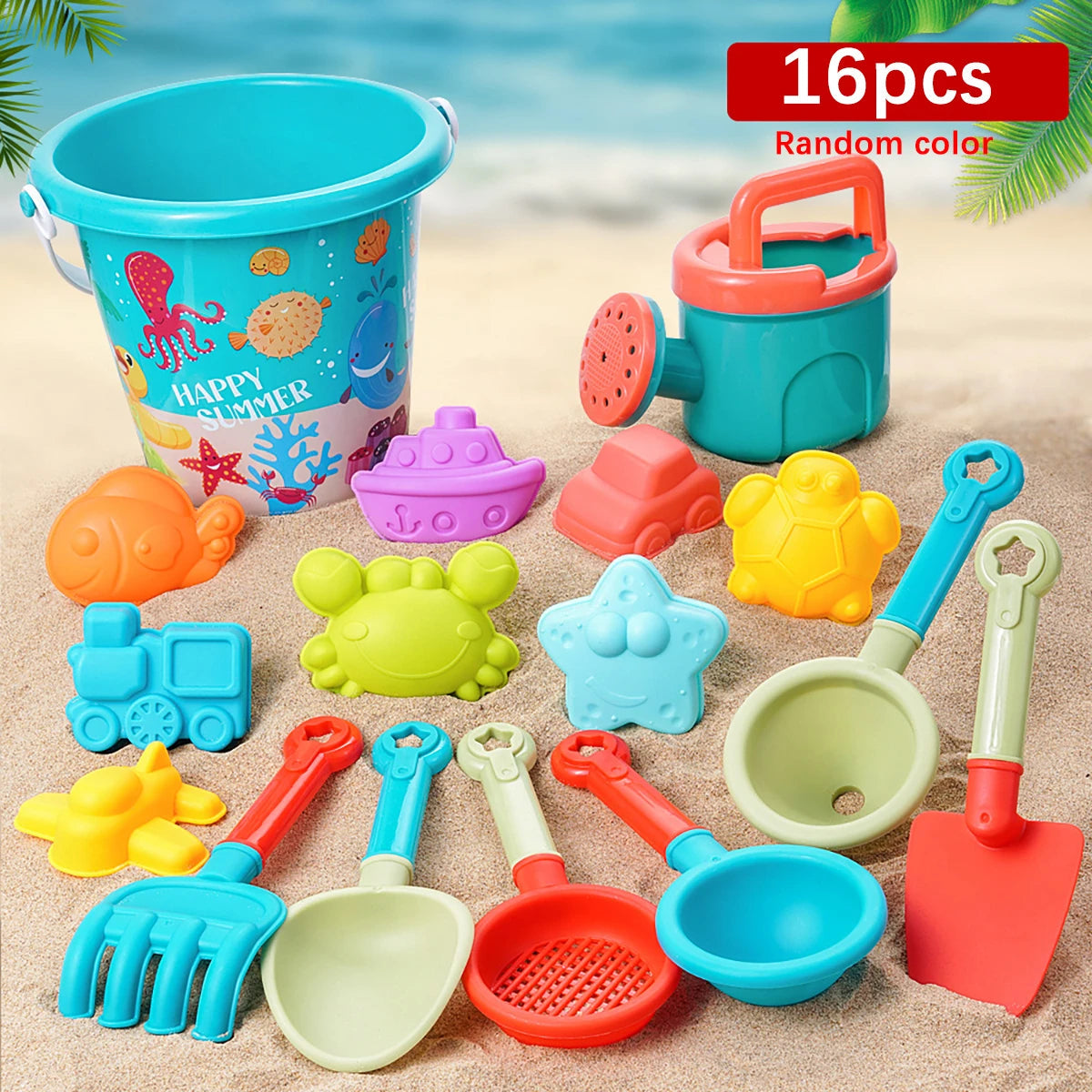 Children's beach toy set, summer toys, beach play, sand playing, digging tools, shovels, the perfect summer gift for children    Your Coastal Marketplace | Shoreshopper.com