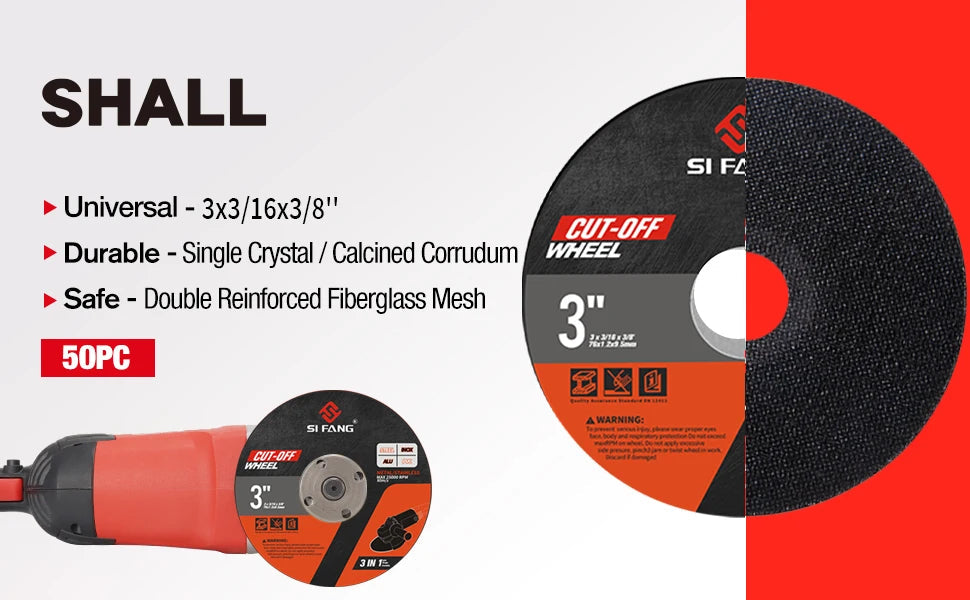 3 Inch Metal Cutting Disc 75x1.2x9.5mm Cut Off Wheels For Die Grinder Metal & Stainless Steel Cutting Mini Saw Blade  3-60pcs    Home Decor Supply | Online Retail | ShoreShopper.com