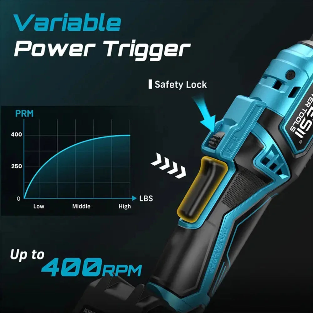Seesii 3/8'' 80Nm Cordless Electric Wrench 6'' Extended Ratchet Wrench Electric Angle Wrench Driver Auto Repair Tools Set 12V    Home Decor Supply | Online Retail | ShoreShopper.com