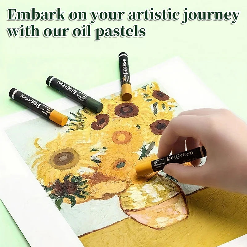 Artists Oil Pastels Set of 48/36/24/12Colors,for Painting,Blending,Art Supplies for Classroom,Beginners,Adults,Students,Teachers    Home Decor Supply | Online Retail | ShoreShopper.com