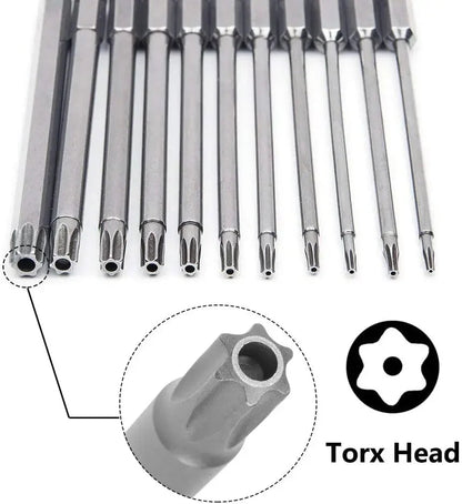 50-75-100mm Hollow Plum Blossom Extended S2 Bit Hexagon Handle Screwdriver Bit Screwdriver Tool Set    Home Decor Supply | Online Retail | ShoreShopper.com
