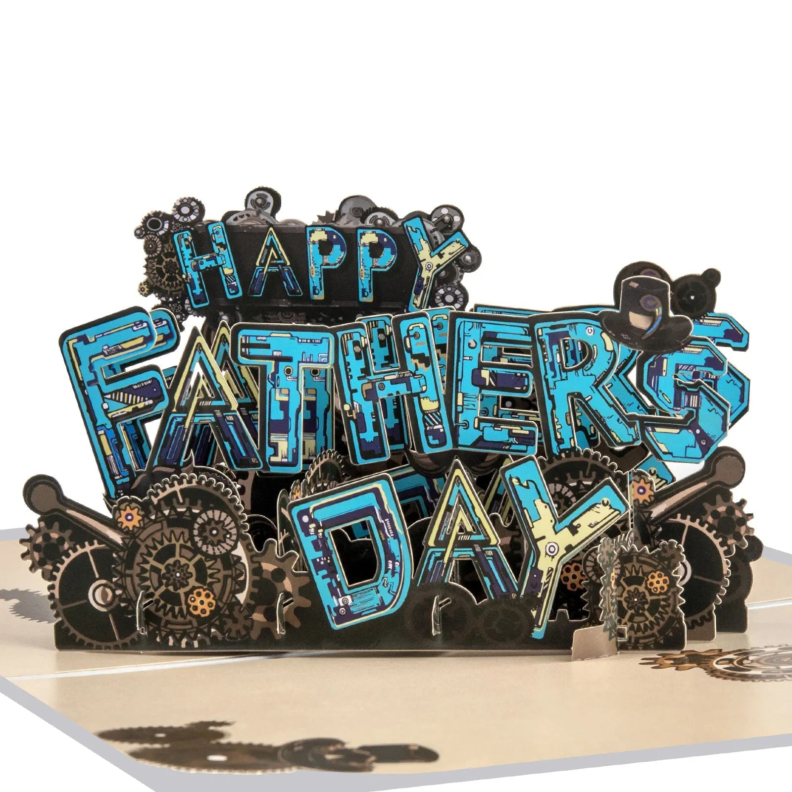 3D Pop-Up Father's Day Greeting Card Unique Handmade Gift for Dad Birthday Card with Notecard    Your Coastal Marketplace | Shoreshopper.com