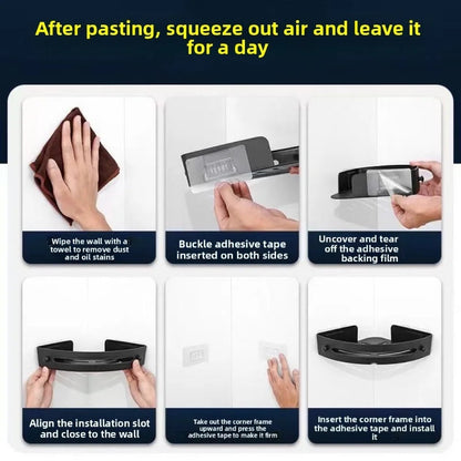 3/2/1 PCS Strong Adhesive No Drill Shower Shelf Storage Upgraded Waterproof Bathroom Organizer Shampoo & Towel Holder Wall Mount    Home Decor Supply | Online Retail | ShoreShopper.com