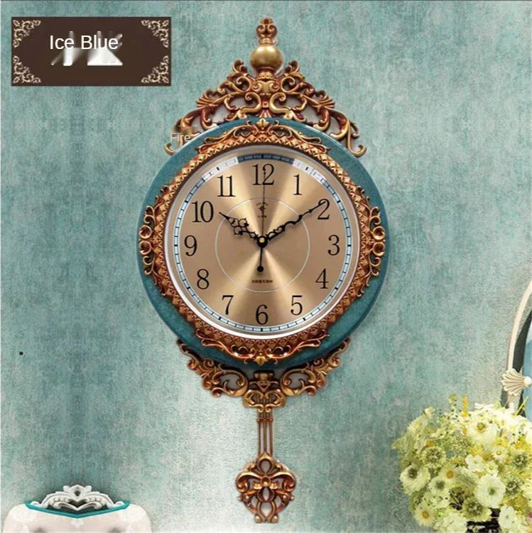 Large Luxury Gold Wall Clock Living Room Silent Creative Swing Wall watches Bedroom Quartz Clocks Wall Home Decor    Home Decor Supply | Online Retail | ShoreShopper.com