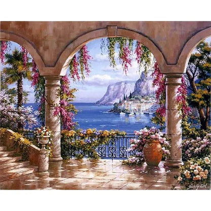 CHENISTORY Paint By Number City Landscpe For Adults DIY Frame Picture By Numbers Acrylic Paint On Canvas Home Decor    Home Decor Supply | Online Retail | ShoreShopper.com