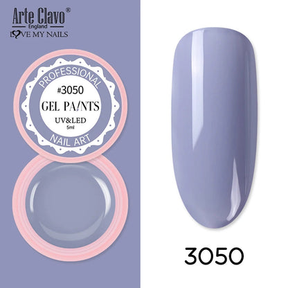 Arte Clavo Painting Gel 72 Colors 5ml Professional Nail Paint Color Gel Polish For Nail Art UV Gel Lacquer Gel Top Coat Manicure    Home Decor Supply | Online Retail | ShoreShopper.com