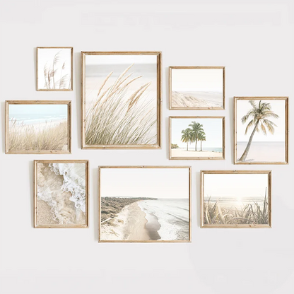 Beach Print Large Ocean Sea Grass Poster Coastal Bedroom Boho Room Decor Minimalist Landscape Printable Pictures Canvas Wall Art    Your Coastal Marketplace | Shoreshopper.com