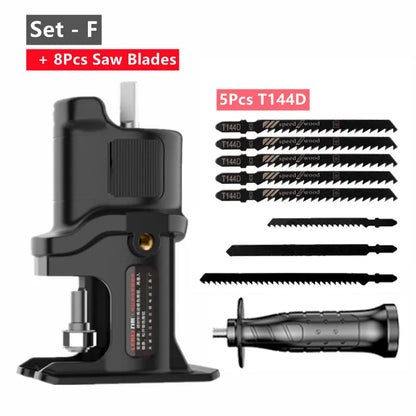Portable Reciprocating Saw Adapter Electric Drill Modified Electric JigSaw Curve Saw Power Tool for Wood PVC Steel Pipe Cutting    Home Decor Supply | Online Retail | ShoreShopper.com