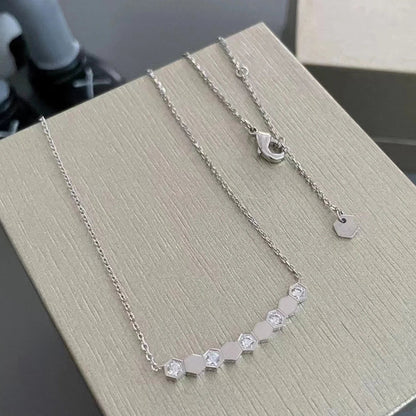 Luxury Jewelry 925 Pure Silver Women's Necklace.Trendy Wedding Jewelry Accessories Holiday Gifts    Home Decor Supply | Online Retail | ShoreShopper.com