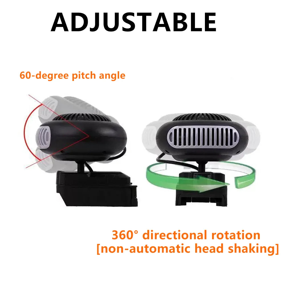 Electric Power Warm Air Blower Fan Heater Portable Small Space Heater Car Window Defogger Power Tool Parts Battery Powered    Home Decor Supply | Online Retail | ShoreShopper.com