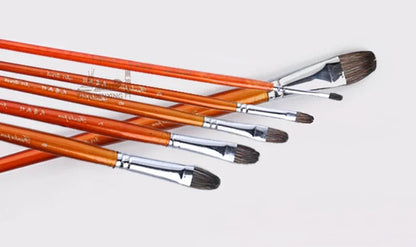 Art supplies stone irrigation hair gouache 6 pcs Artist oil painting brush sets of brush sets watercolor art supplies    Home Decor Supply | Online Retail | ShoreShopper.com