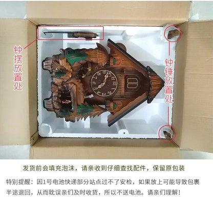 Cuckoo Luxury Wall Clocks Living Pendulum Room Large Decoration Wall Clocks Retro Wooden Home Decor Reloj De Pared MHBGZ    Home Decor Supply | Online Retail | ShoreShopper.com