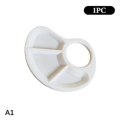 Ergonomic Thumb Palette Petite Paint Palette Smooth Surface for Artists Outdoor Painting Home Crafts School Art Classes    Home Decor Supply | Online Retail | ShoreShopper.com