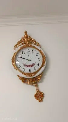 Large Luxury Gold Wall Clock Living Room Silent Creative Swing Wall watches Bedroom Quartz Clocks Wall Home Decor    Home Decor Supply | Online Retail | ShoreShopper.com