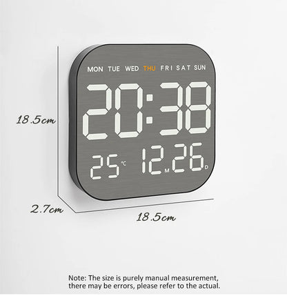 Mirror Brushed Finish Wall Clock Premium Modern Home Wall Clock    Home Decor Supply | Online Retail | ShoreShopper.com