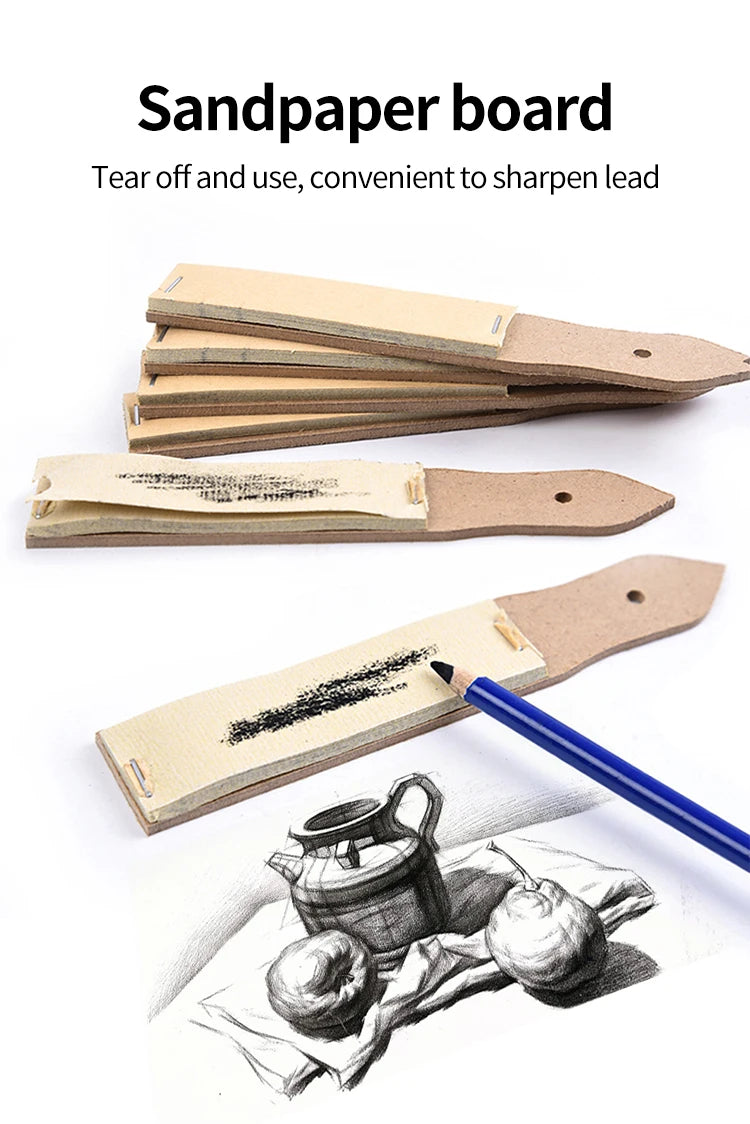 Blending Stumps and Tortillions Paper Art Blenders with Sandpaper Pencil Sharpener Pointer Artist Set For Art Drawing Supplies    Home Decor Supply | Online Retail | ShoreShopper.com