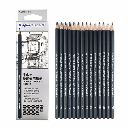 School Supplies Students For Exam Stationery Supplies Drawing Pencil Set Professional Sketch HB 2B 6H 4H 2H 3B Painting Pencils    Home Decor Supply | Online Retail | ShoreShopper.com