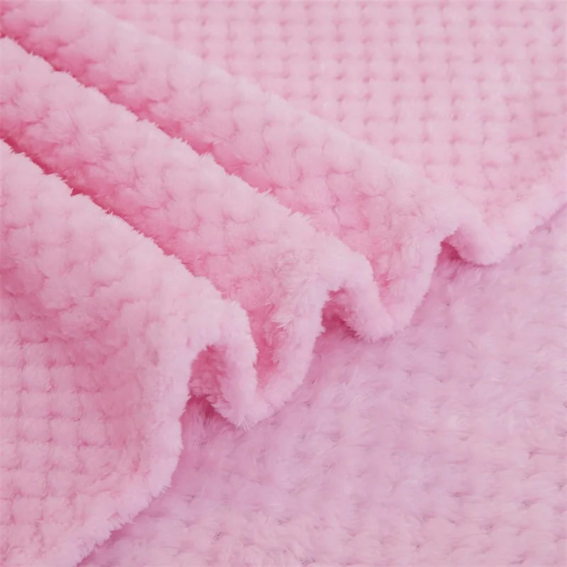 Fluffy Coral Velvet Blanket Flannel Plush Comfortable Thickened and Warm Soft Sofa Throw Blanket for Air-Conditioned Room Luxury    Your Coastal Marketplace | Shoreshopper.com