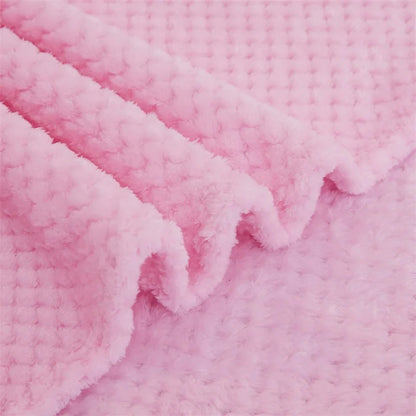 Fluffy Coral Velvet Blanket Flannel Plush Comfortable Thickened and Warm Soft Sofa Throw Blanket for Air-Conditioned Room Luxury    Your Coastal Marketplace | Shoreshopper.com