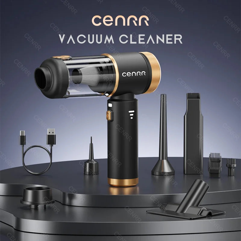 CENRR 2026 Car Vacuum Cleaner Mini 998000PA Cordless Powerful for Home Handheld Blower Car Cleaner Portable Car Vacuum Cleaner - ShoreCo.Shop