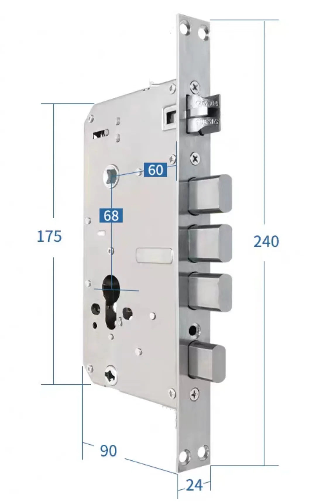 3D Face Recognition Unlock Digital Door Lock With Camera FIngerprint Password Unlock Keyless Electronic Door Lock - ShoreCo.Shop
