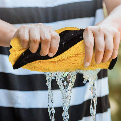 1/2/6pcs Microfiber Cleaning Towel Thicken Soft Drying Cloth Car Body Washing Towels Double Layer Clean Rags Car Accessories    Home Decor Supply | Online Retail | ShoreShopper.com