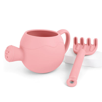 Baby Beach Toys Children Outdoor Games Sand Play Set Infants Digging Sand Silicone Rake Watering Pot Play Beach Toys for Kids    Your Coastal Marketplace | Shoreshopper.com
