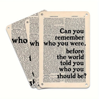 Inspirational Metal Tin Sign - 8"x12" Positive Affirmation Wall Art for Home, Office & Outdoor | Durable Easy-to-Hang Decor    Home Decor Supply | Online Retail | ShoreShopper.com