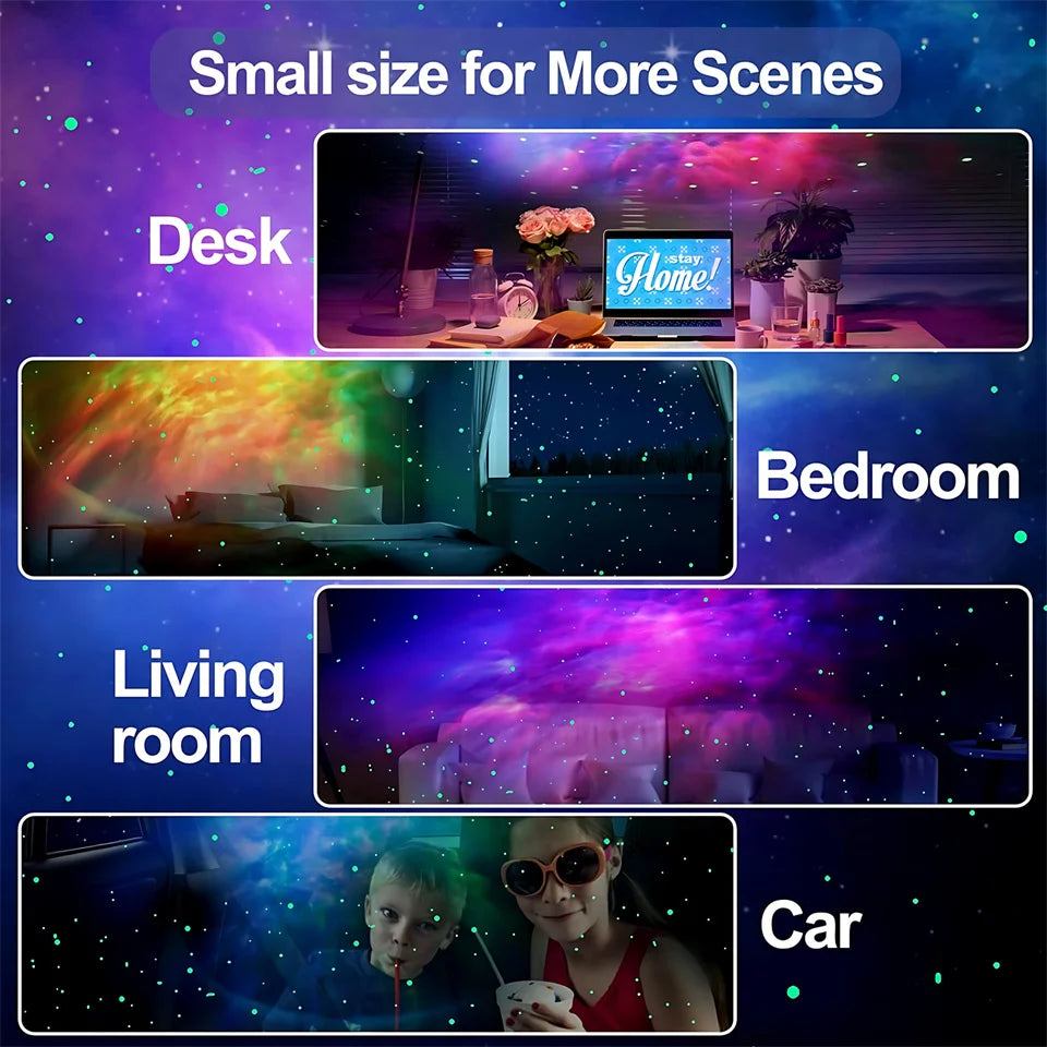 Star Projector Galaxy Night Light Astronaut Space Projector Starry Nebula Ceiling LED Lamp for Bedroom Home Decorative kids gift - ShoreCo.Shop