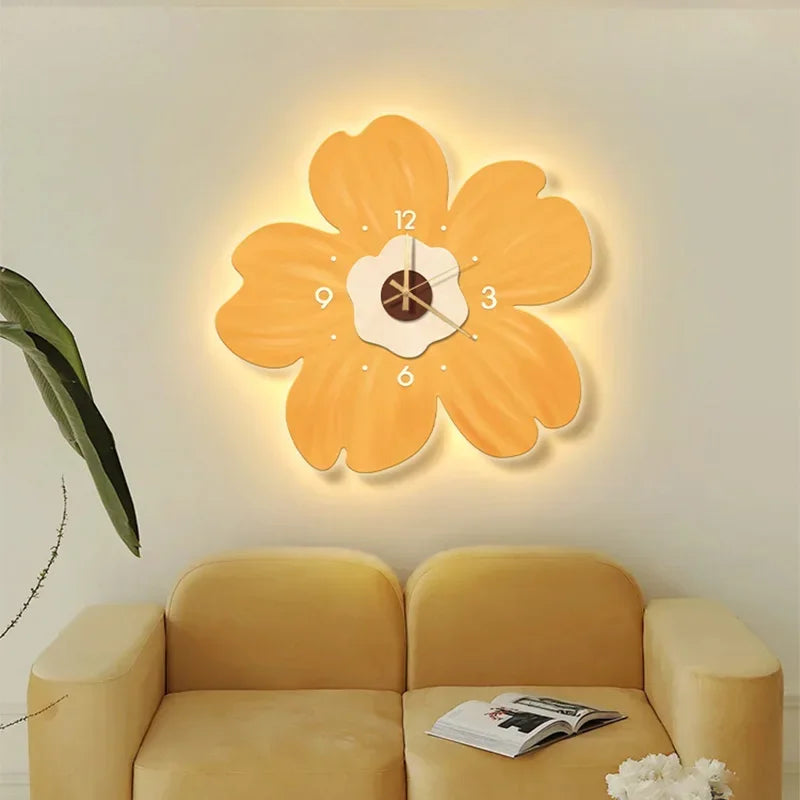 Light Decorative Clock Hanging Restaurant Simple Creative Crystal Porcelain Wall Hanging Clock Quiet Room Clock    Home Decor Supply | Online Retail | ShoreShopper.com