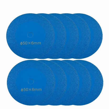 2inch 1-10Pcs Diamond Cutting Disc Glass Jade Crystal Tile Marble Saw Blade Brazed Glass Engraving Round Shank Mini Saw Blade    Home Decor Supply | Online Retail | ShoreShopper.com