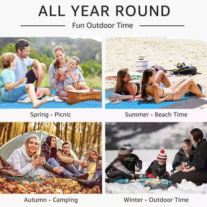 Beach Blanket Super Large 79 x 83 Inch Sandproof Waterproof Soft Comfortable Material Light Weight Portable for Beach Outdoor    Your Coastal Marketplace | Shoreshopper.com