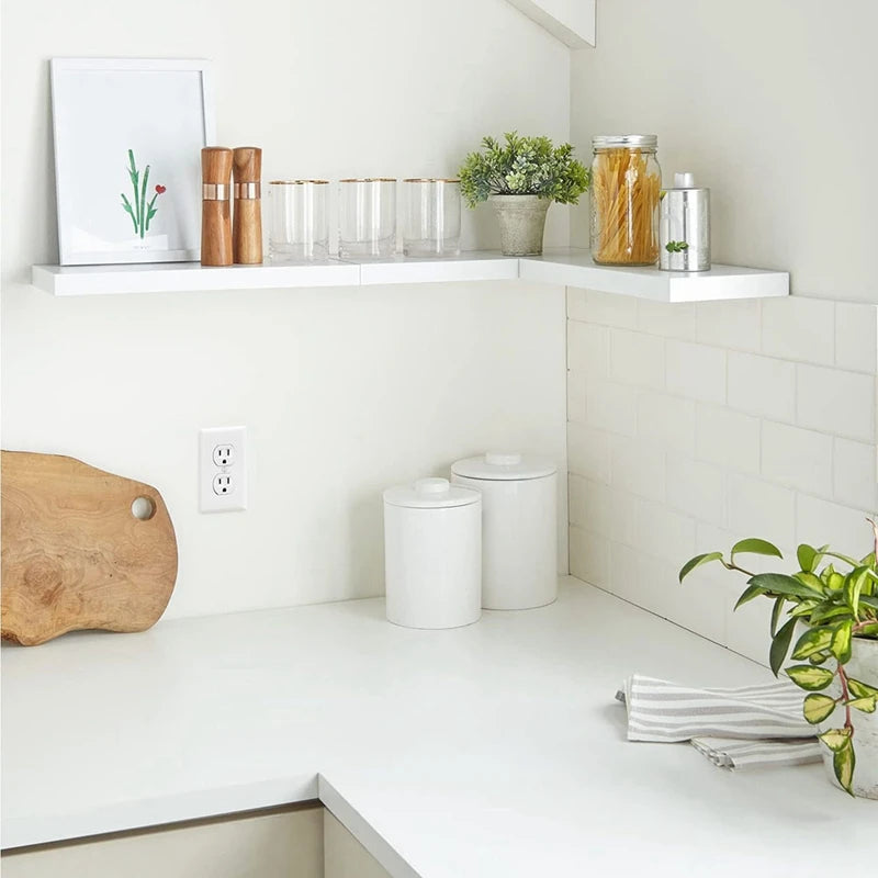 Floating Shelves For Wall,16In Wood Wall Shelf For Room Decor/Storage/Display,For Bedroom,Bathroom,Living Room,Kitchen    Home Decor Supply | Online Retail | ShoreShopper.com
