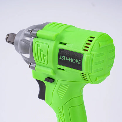 Brushless electric wrench High torque lithium charging wrench impact auto repair frame worker sleeve wind cannon - ShoreCo.Shop