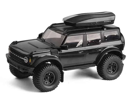 RCDream 1/18 Scale Roof Rack Roof Box for 1/18 1/24 1/12 RC Crawler Truck TRX4M Bronco AX24 #18R004