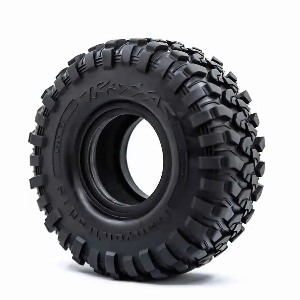 RC 120MM 1.9" Rubber Rocks Tires for 1:10 RC Rock Crawler Axial SCX10 Canyon Trail Trax TRX-4 TRX6 #8174