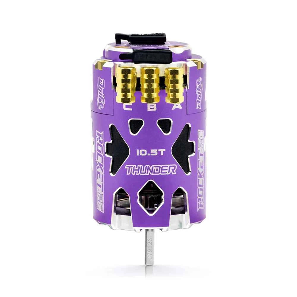 Rocket-RC Thunder 540 Sensored Brushless Motor 10.5T 13.5T 2-3S 3.175 mm Shaft for 1/10 RC Racing Drift Car Parts Surpass Hobby