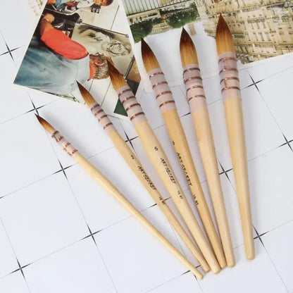 Handmade Hair Artist Watercolor Paint Brush For Watercolor Art Supplies    Home Decor Supply | Online Retail | ShoreShopper.com