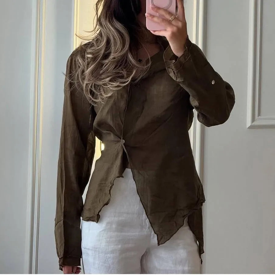 Women Blouses 2026 Spring Summer Long Sleeve Blouse Woman Blouse Shirt Office Elegant Work Shirt Top Blusas Mujer De Moda    Your Coastal Marketplace | Shoreshopper.com