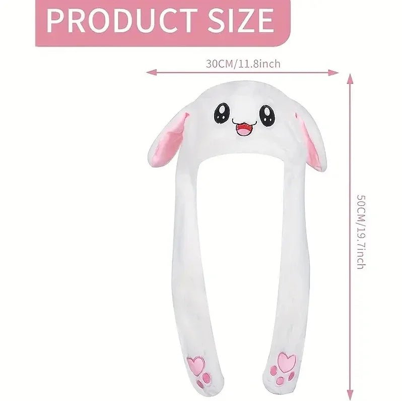 Headwear Daily  Supplies Party Home LED Funny Glowing And Ear Moving Bunny Hat Cap For Women Girls Cosplay Party Holiday Hat    Your Coastal Marketplace | Shoreshopper.com
