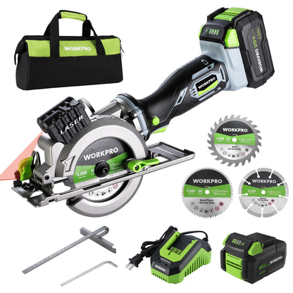 WORKPRO 20V Cordless Electric Circular Saw With Laser For Wood Ceramic Tile 115 mm Saw Blade 710W Electric Circular Saw No Laser    Home Decor Supply | Online Retail | ShoreShopper.com