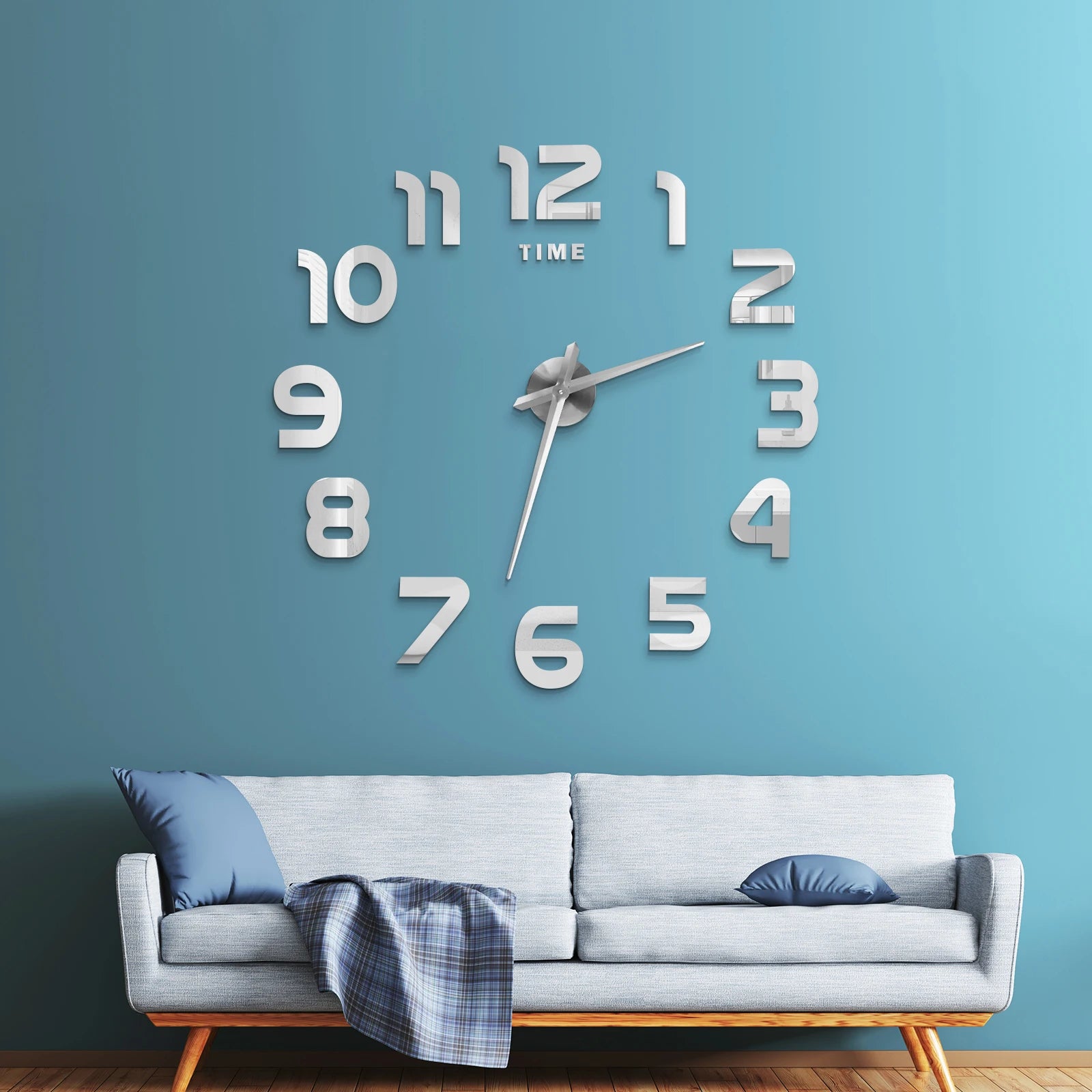 2D/3D Large Roman Numeral Acrylic Mirror Wall Clock Sticker Fashion DIY Quartz Clocks Watch Home Decoration Living Room Stickers    Home Decor Supply | Online Retail | ShoreShopper.com