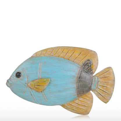 Fish Wall Hanging Iron Wall Decor Creative Ornament Craft Wall Setting Marine Life Home Decoration Accessories    Your Coastal Marketplace | Shoreshopper.com