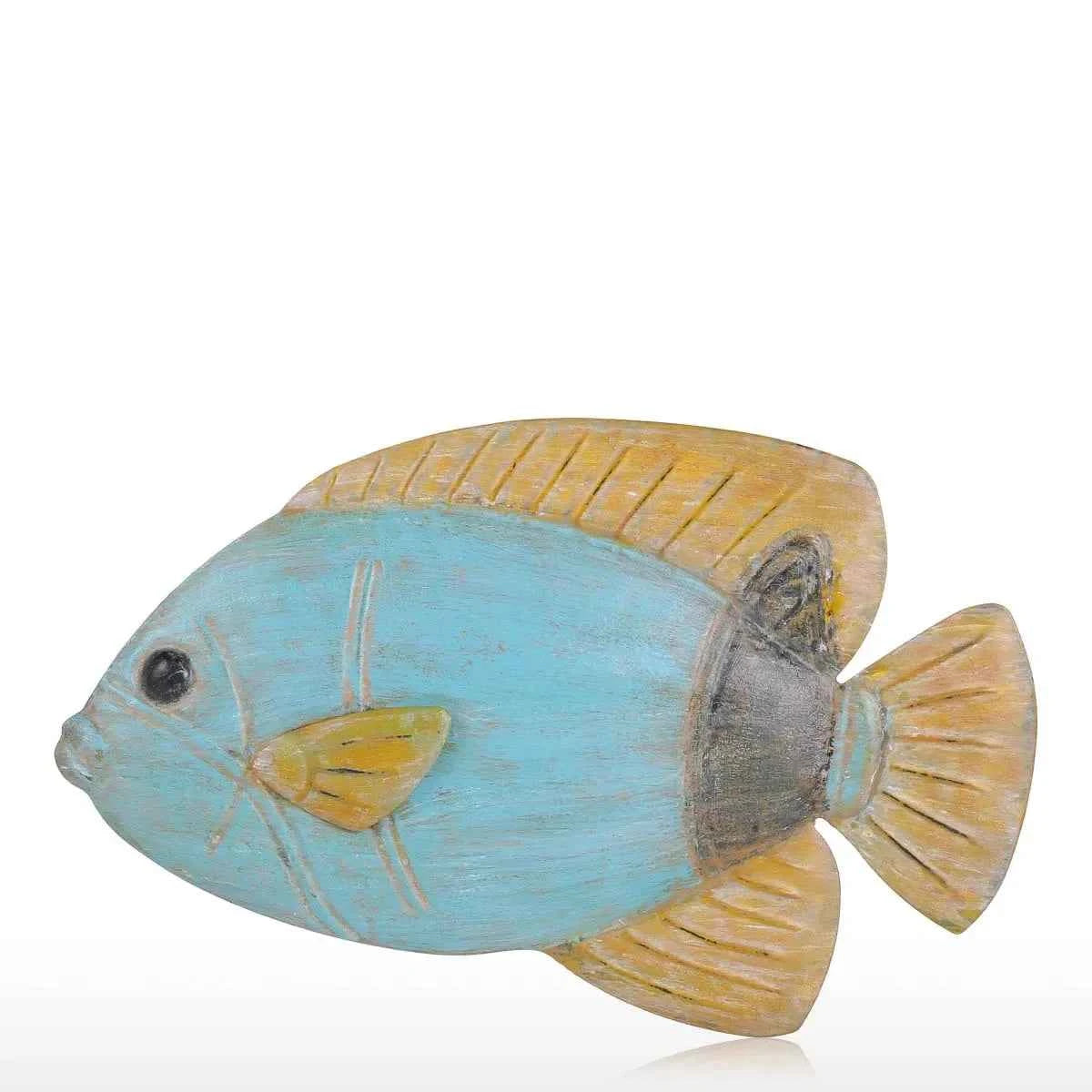 Fish Wall Hanging Iron Wall Decor Creative Ornament Craft Wall Setting Marine Life Home Decoration Accessories