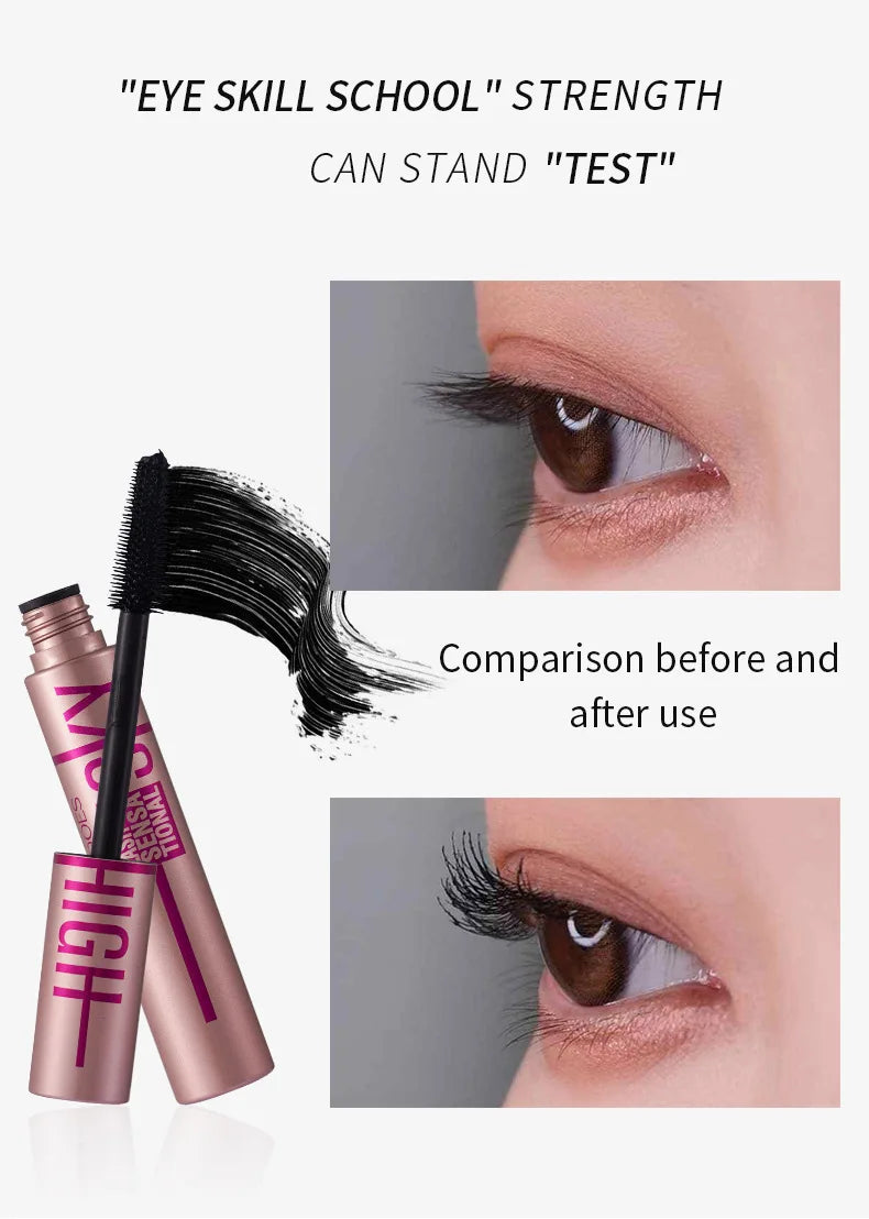 4D Mascara Lengthening Waterproof Thick Curling Lasting Eyelash Extension Black Mascara Natural Eyelash Enhance Cosmetics Makeup - ShoreCo.Shop
