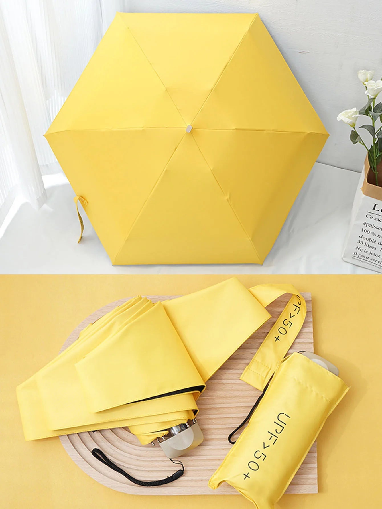 Outdoor Mini Sun Umbrella UV Protection Ultralight Folding Five-fold Umbrella Sunshade Umbrella    Your Coastal Marketplace | Shoreshopper.com