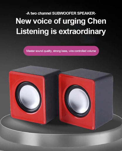 Computer Speaker For PC Laptop Desktop Caixa De Som Sound Box Music Audio System Bocina Column Acoustics Coluna Amplified Unit    Home Decor Supply | Online Retail | ShoreShopper.com