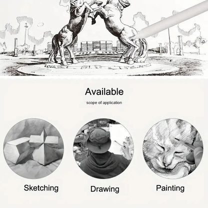 Art Supplies Drawing Tool Stump Rice Paper Sketch Double Head Smudge Stick Blending Stick White Drawing Pen Sketching Pencil    Home Decor Supply | Online Retail | ShoreShopper.com