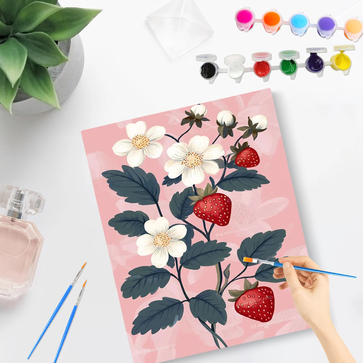 PhotoCustom Paint By Number Outdoor Scenery Kit Drawing On Canvas Diy Christmas Gift For Living Room Decora    Home Decor Supply | Online Retail | ShoreShopper.com